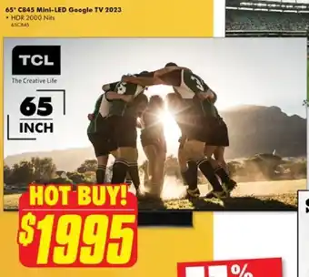 The Good Guys 65 C845 Mini-LED Google TV 2023 offer