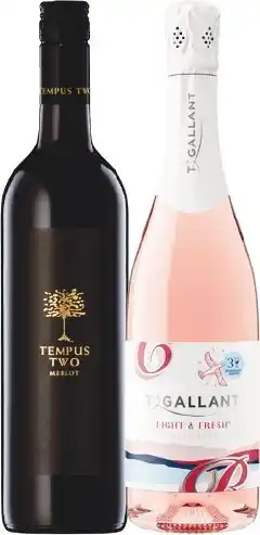 Woolworths Tempus Two OR T Gallant Light & Fresh Sparkling 750ml offer