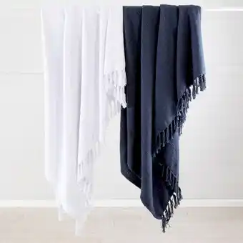 Pillow Talk Bondi extra large throw by habitat offer