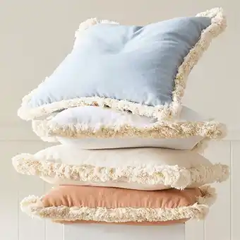 Pillow Talk Chester feather square cushion by m.u.s.e offer
