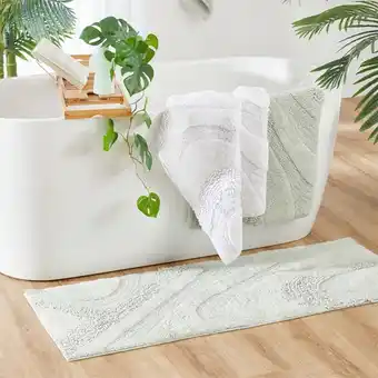 Pillow Talk Isla tufted bath runner by m.u.s.e offer