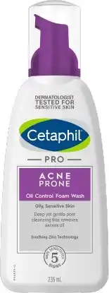 healthylife Cetaphil pro acne prone oil control foam wash 236ml offer