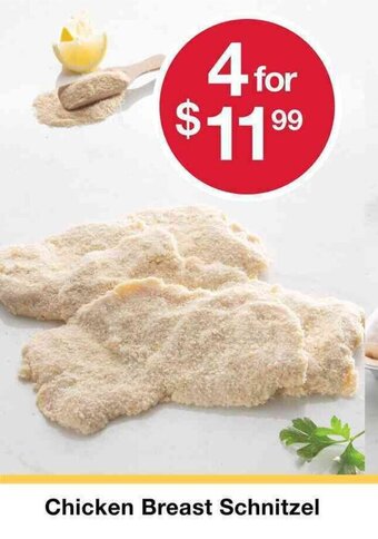 Chicken Breast Schnitzel