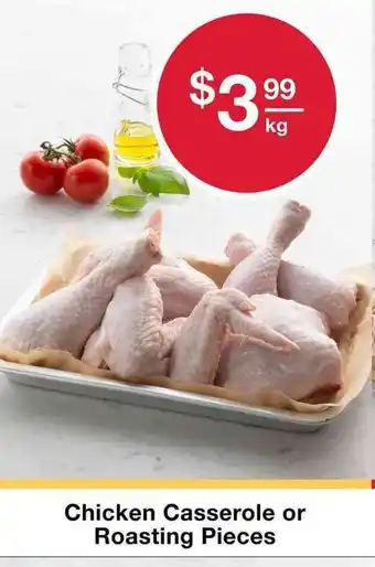 Australian Butchers Store Chicken Casserole or Roasting Pieces 1kg offer