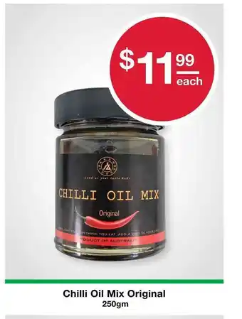 Australian Butchers Store Chili Oil Mix Original 250gm offer