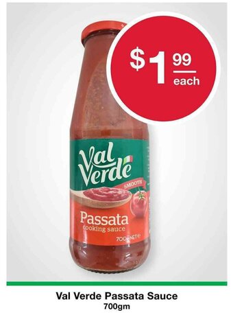 Val Verde Passata Sauce 700gm