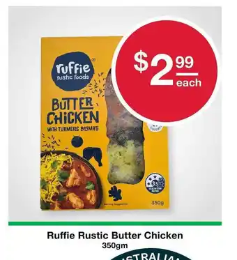 Ruffie Rustic Butter Chicken 350gm