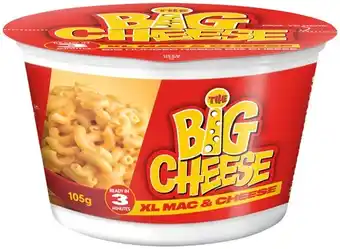 IGA The big cheese xl mac & cheese 105g offer