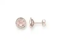 Bevilles Jewellery Thomas Sabo Ear Studs "Light of Luna" - ros?? gold-coloured, pink offer