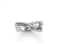 Bevilles Jewellery Thomas Sabo Multiple Ring "Faith, Love, Hope" - 58 offer