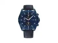 Bevilles Jewellery Tommy Hilfiger Multi-function Blue Leather Men's Watch offer