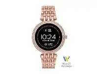Bevilles Jewellery Gen 5E Darci Rose Gold Digital Smartwatch MKT5128 offer