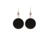 Bevilles Jewellery Bronzallure Mini Mineral Earrings - 4cm / White Mother of Pearl offer