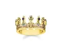 Bevilles Jewellery Thomas Sabo Ring "Crown Gold" - 56 offer