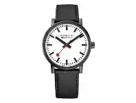 Bevilles Jewellery Mondaine Official Swiss Railways evo2 - 40 mm / Black offer