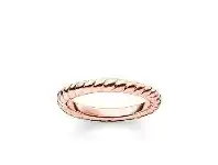 Bevilles Jewellery Thomas Sabo Ring "Cord Look" - 46 offer