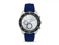 Bevilles Jewellery Armani Exchange Enzo Black and Blue Men's Watch AX1838 offer