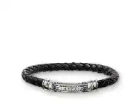 Bevilles Jewellery Thomas Sabo Leather Strap "Black" - XL (22 cm) offer