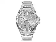 Guess Zeus Crystal Silver Watch GW0209G1
