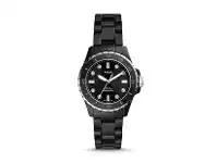 Bevilles Jewellery Fossil Black and Silver Ceramic Women's Watch CE1108 offer