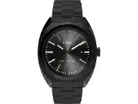Bevilles Jewellery Timex Milano XL Black Dial With Rose Gold-Tone Accents And Black Bracelet offer