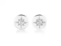 Bevilles Jewellery Georgini Stellar Lights Silver Stud Earrings offer