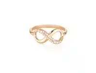 Bevilles Jewellery Georgini Forever Infinity Rose Gold Ring - 6 offer
