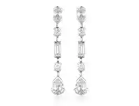 Bevilles Jewellery Georgini Mosaic Drop Silver Earrings offer