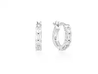 Bevilles Jewellery Georgini Irina Small Silver Hoop Earrings offer
