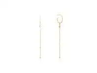 Bevilles Jewellery Ania Haie Midnight Drop Earrings - Gold offer