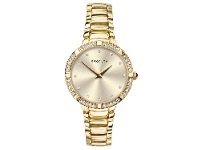 Bevilles Jewellery Sekonda Women's Gold Plated Stone Set Bracelet Watch SK40034 offer
