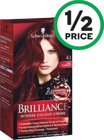 Woolworths Schwarzkopf Brilliance Hair Colour offer