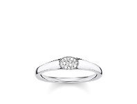 Bevilles Jewellery Thomas Sabo Ring White Stones - 54 offer