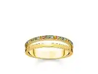 Bevilles Jewellery Thomas Sabo Ring Colourful Stones - 54 offer