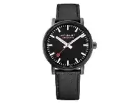 Bevilles Jewellery Mondaine Official evo2 Big Watch - 40 mm / Black offer