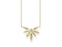 Bevilles Jewellery Thomas Sabo Necklace Leaves Gold offer