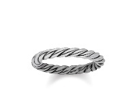 Bevilles Jewellery Thomas Sabo Ring "Cord Look" - 56 offer