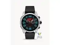 Bevilles Jewellery Diesel Mens Full Guard 2.5 Black Leather Watch offer