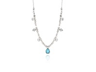Bevilles Jewellery Ania Haie Turquoise Labradorite Necklace - Silver offer