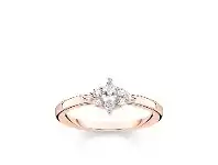 Thomas Sabo Ring White Stones - 50