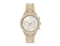 Bevilles Jewellery Michael Kors Layton Gold and Crystal Watch MK6941 offer