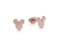 Bevilles Jewellery Disney Mickey Mouse Rose Stud Earrings offer