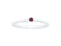 Bevilles Jewellery Purple Cubic Zirconia Sterling Silver Ring - O offer