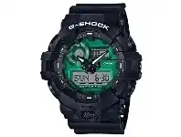 Bevilles Jewellery Casio G Shock Black and Green Men's Watch GA-700MG-1ADR offer
