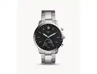 Bevilles Jewellery Fossil Neutra Hybrid Silver Smartwatch FTW1180 offer