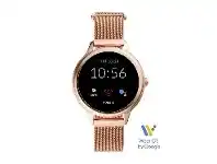 Bevilles Jewellery Gen 5E Rose Gold Digital Smartwatch FTW6068 offer