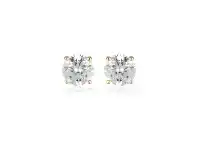 Bevilles Jewellery Georgini Round Stud in Gold Plated Sterling Silver offer