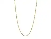 Bevilles Jewellery 9ct Yellow Gold Box Twist Chain Necklace 45cm offer