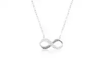 Bevilles Jewellery Georgini Forever Infinity Silver Necklace offer