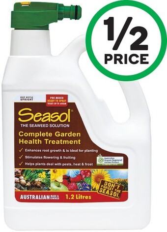 Woolworths Seasol or Powerfeed Hose On 1.2 Litre offer